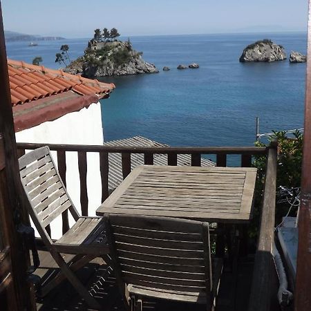 Blaue Welle Haus Apartment Parga Luaran gambar
