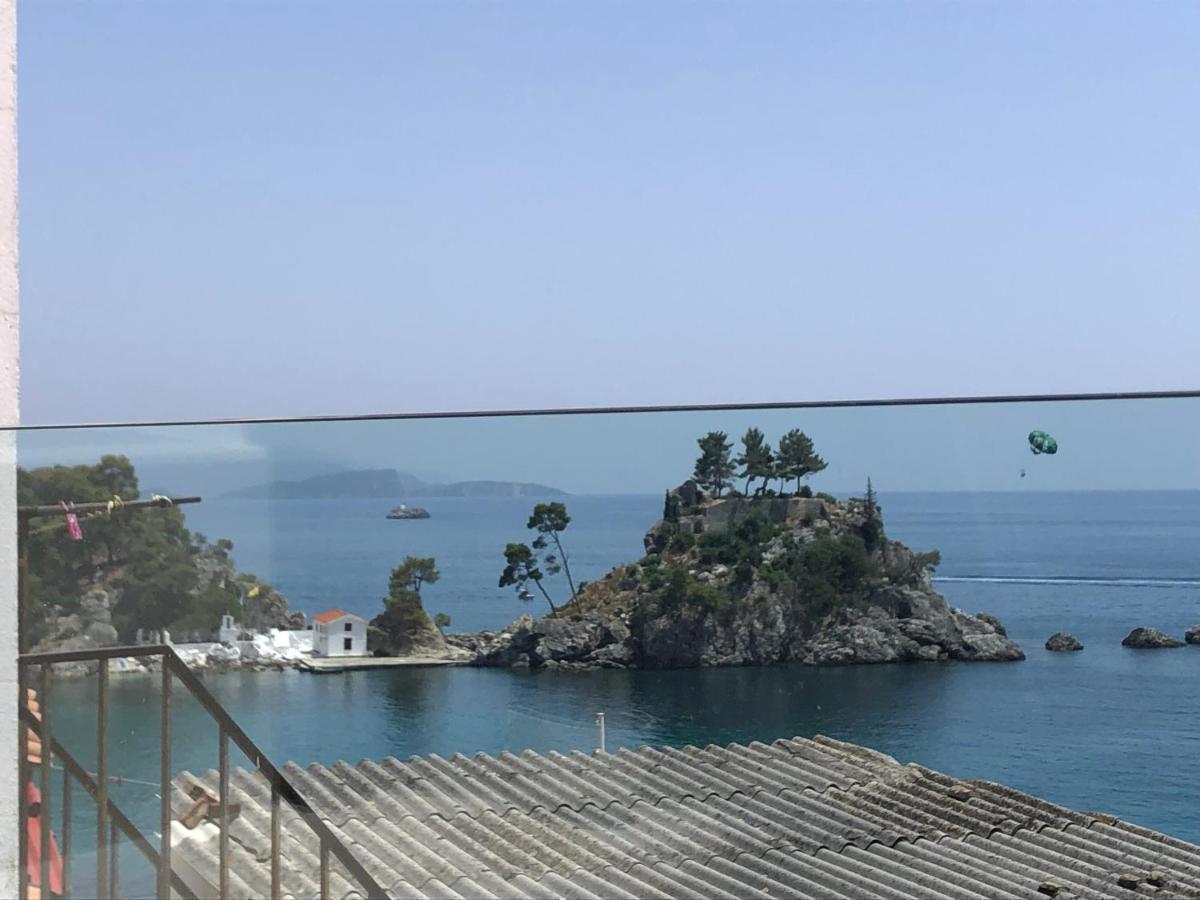 Blaue Welle Haus Apartment Parga Luaran gambar