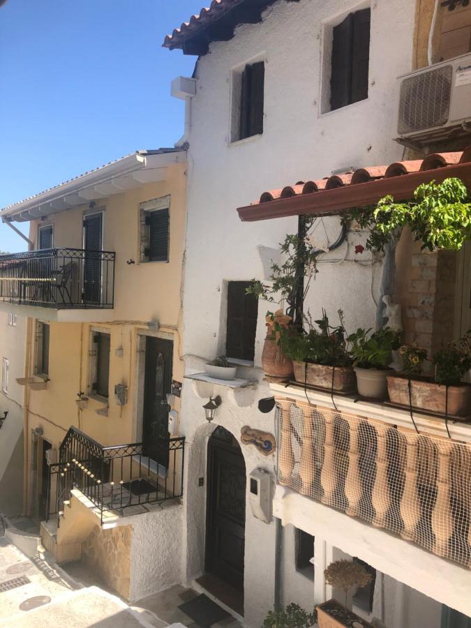 Blaue Welle Haus Apartment Parga Luaran gambar